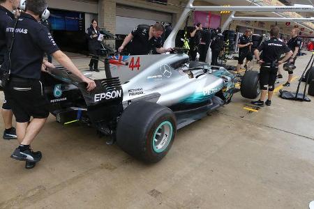 Mercedes - GP USA - Austin - Formel 1 - Freitag - 20.10.2017