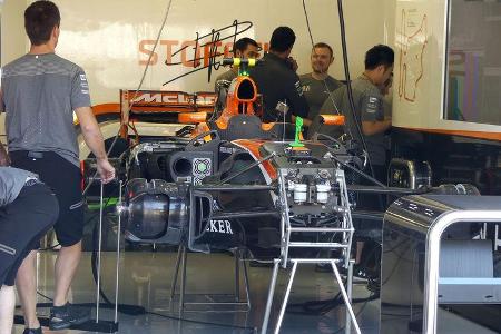 McLaren-Honda - GP Ungarn - Budapest - Formel 1 - 28.7.2017