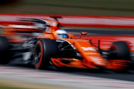 Fernando Alonso - McLaren-Honda - GP Ungarn - Budapest - Formel 1 - Freitag - 28.7.2017