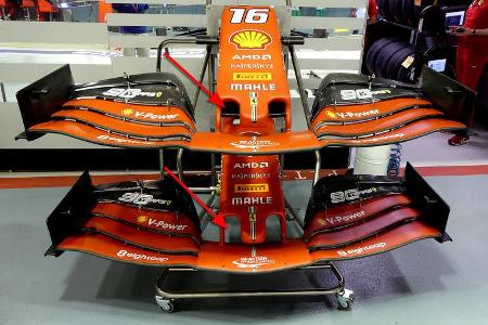 Ferrari - Formel 1 -Technik-Updates - 2019