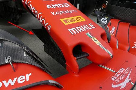 Ferrari - Formel 1 -Technik-Updates - 2019