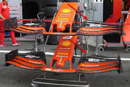Ferrari - Formel 1 -Technik-Updates - 2019