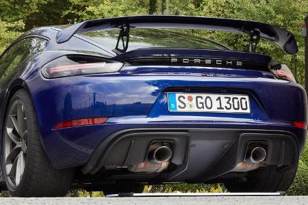 Porsche 718 Cayman GT4, Exterieur