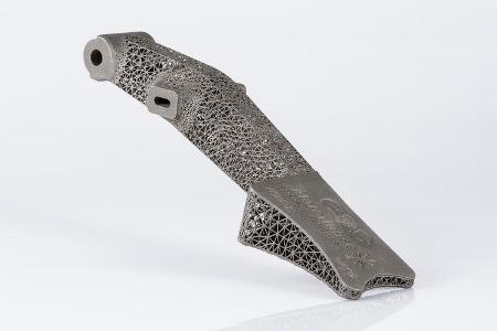 Leichtbai-Bremspedal aus dem 3D-Drucker von EOS