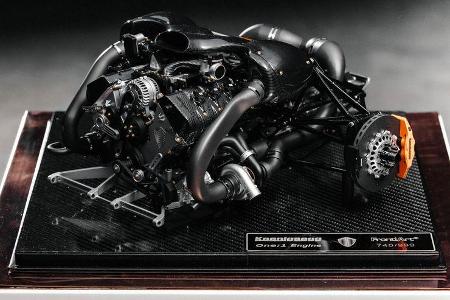 Koenigsegg Motor Modell