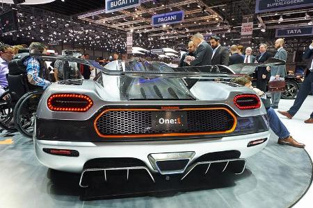 Koenigsegg One:1, Genfer Autosalon, Messe, 2014