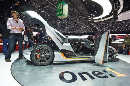 Koenigsegg One:1, Genfer Autosalon, Messe, 2014