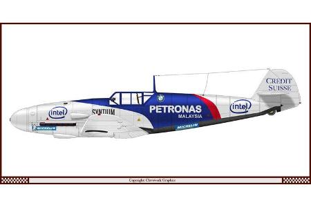 Messerschmidt BF 109 - BMW - Racing-Planes - 2015
