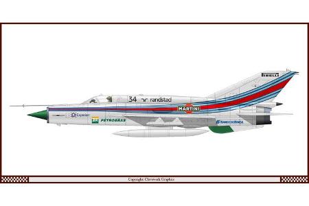 Mig 21 - Williams - Racing-Planes - 2015