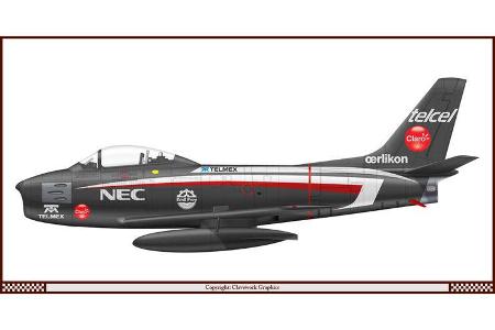 North American F86F - Sauber - Racing-Planes - 2015