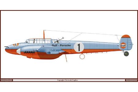 Messerschmidt BF 110 - Gulf - Racing-Planes - 2015