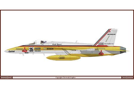 McDonnel-Douglas F/A-18F Super Hornet - Audi Quattro - Racing-Planes - 2015