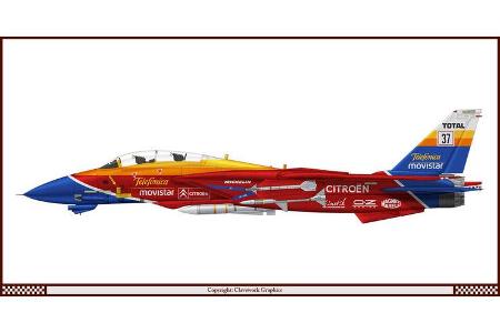 Grumman F-14A Tomcat - Citroen - Racing-Planes - 2015