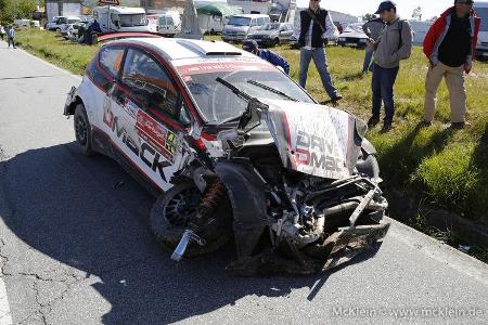 Crash - Rallye Portugal 2015