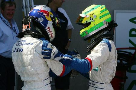 Einer der Gegner, die er ständig bezwang, war der Schweizer Sebastien Buemi. Ausgerechnet der Schweizer übernahm 2009 Vettel...