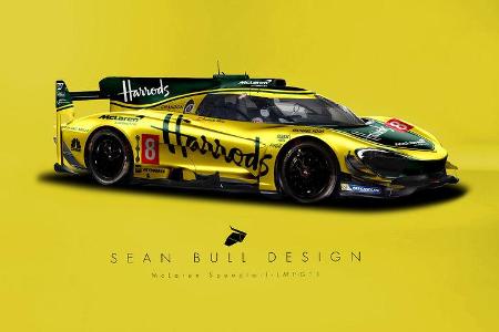 McLaren ist ebenfalls ein heißer Kandidat für den Le Mans-Einstieg. Hier wurde der Speedtail in einen Prototypen verwandelt ...