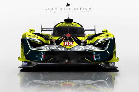 Ein Prototypen-Renner im Lamborghini-Look wäre ebenfalls ein Hingucker.