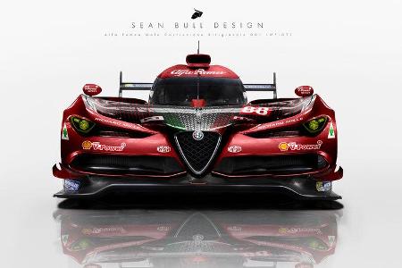 Alfa Romeo hat leider kein Hypercar im Angebot. Die Studie 