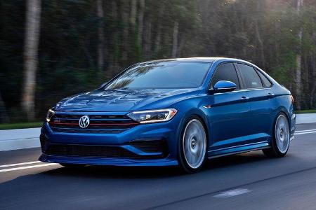 VW Blue Lagoon Jetta GLI Concept USA