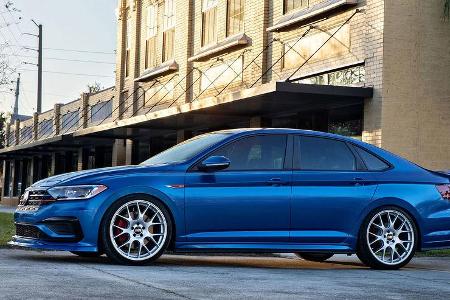 VW Blue Lagoon Jetta GLI Concept USA