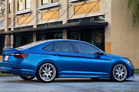 VW Blue Lagoon Jetta GLI Concept USA