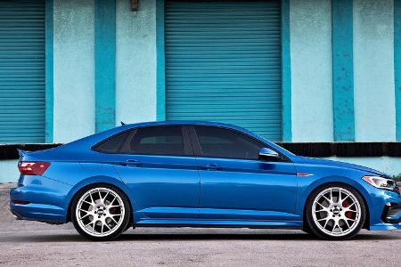 VW Blue Lagoon Jetta GLI Concept USA