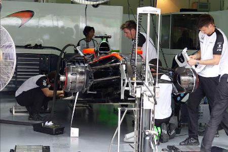 GP Malaysia - McLaren-Honda - Samstag - 28.3.2015