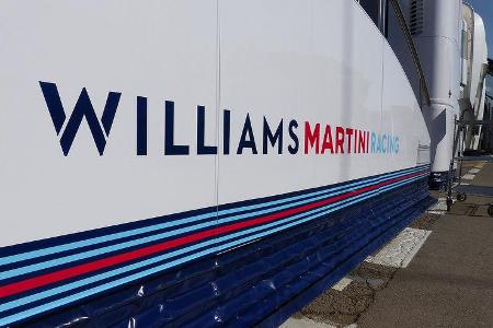 Formel 1 - GP Barcelona 2014 - Motorhomes - Williams Martini