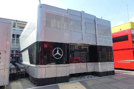 Formel 1 - GP Barcelona 2014 - Motorhomes - Mercedes