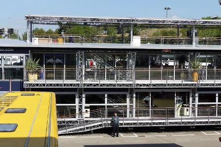 Formel 1 - GP Barcelona 2014 - Motorhomes - Red Bull