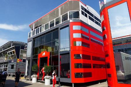 Formel 1 - GP Barcelona 2014 - Motorhomes - Ferrari