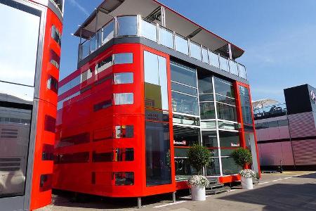 Formel 1 - GP Barcelona 2014 - Motorhomes - Ferrari
