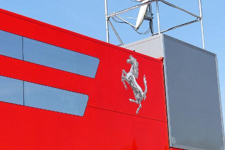 Formel 1 - GP Barcelona 2014 - Motorhomes - Ferrari