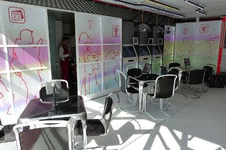 Formel 1 - GP Barcelona 2014 - Motorhomes - Ferrari