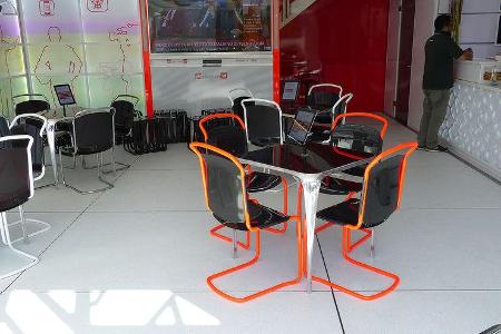 Formel 1 - GP Barcelona 2014 - Motorhomes - Ferrari