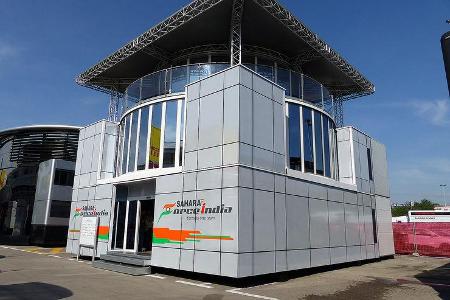 Formel 1 - GP Barcelona 2014 - Motorhomes - Force India