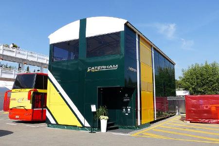 Formel 1 - GP Barcelona 2014 - Motorhomes - Caterham