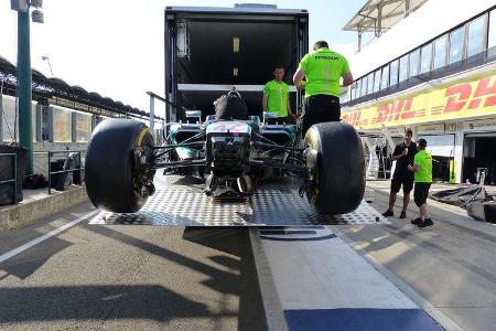 Mercedes - GP Ungarn - Budapest - Mittwoch - 22.7.2015