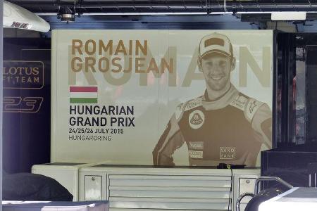 Lotus - GP Ungarn - Budapest - Mittwoch - 22.7.2015