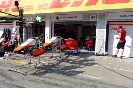 Manor F1 - GP Ungarn - Budapest - Mittwoch - 22.7.2015