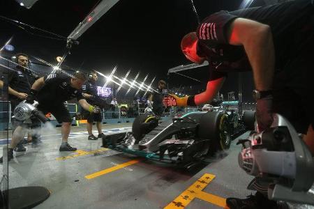 Lewis Hamilton - Mercedes - Formel 1 - GP Singapur - 18. September 2015