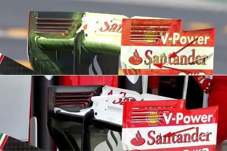 Ferrari - Technik - GP Spanien 2015