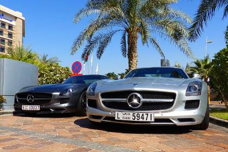 Mercedes SLS - F1 Abu Dhabi 2014 - Carspotting