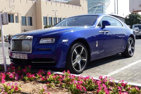 Rolls Royce Wraith - F1 Abu Dhabi 2014 - Carspotting