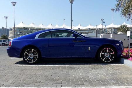Rolls Royce Wraith - F1 Abu Dhabi 2014 - Carspotting