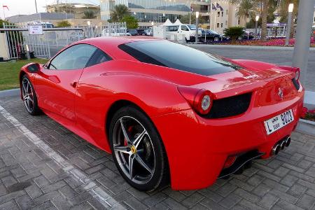 Ferrari 458 - F1 Abu Dhabi 2014 - Carspotting