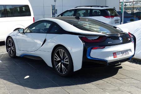 BMW i8 - F1 Abu Dhabi 2014 - Carspotting