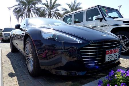 Aston Martin Rapide S - F1 Abu Dhabi 2014 - Carspotting
