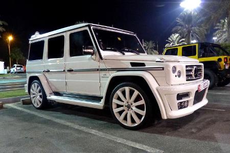 Mercedes AMG G63 - F1 Abu Dhabi 2014 - Carspotting