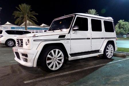 Mercedes AMG G63 - F1 Abu Dhabi 2014 - Carspotting